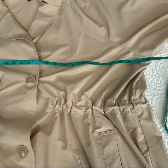 Torrid Women's Beige Trench Coat - Picture 12 of 13